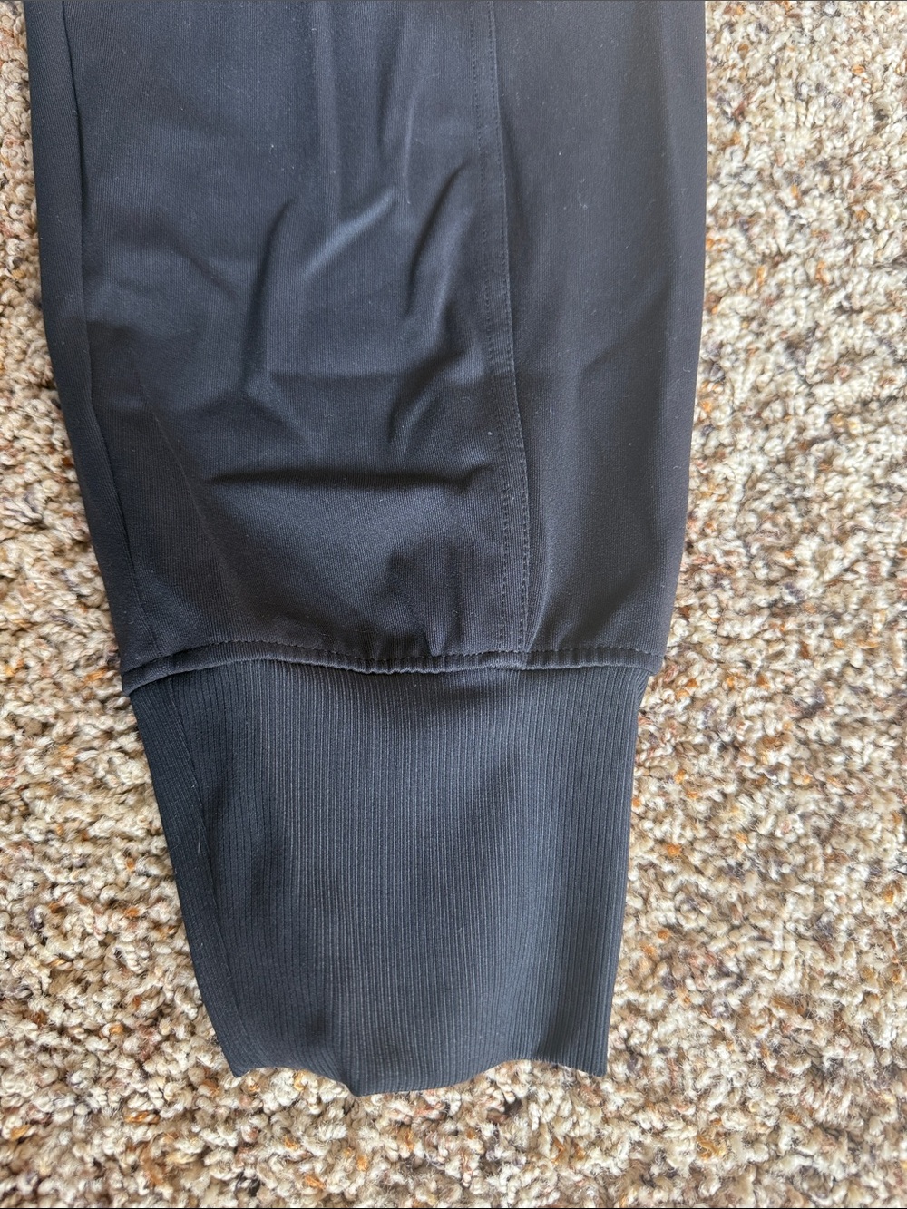 Athleta Black Cargo Jogger Pants - Picture 2 of 8